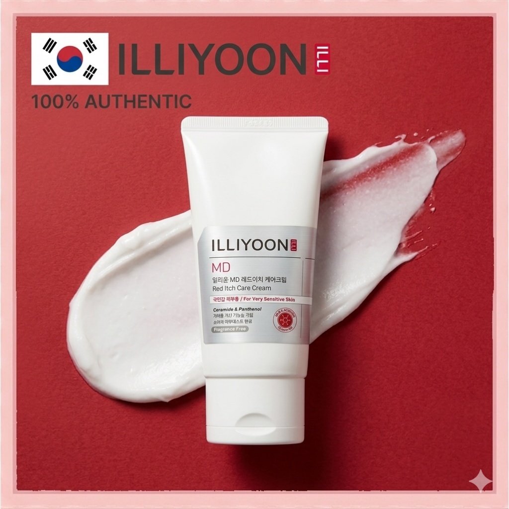[KOREA] Illiyoon MD Red Itch Care Cream 75ml 128ml 330ml Relief Moisturizer (+ของแถม)