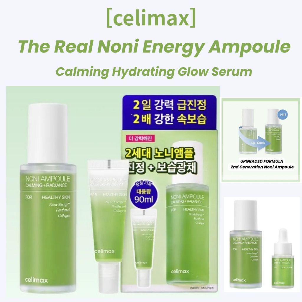 [celimax] The Real Noni Energy Ampoule | Soothing Hydrating Glow Serum