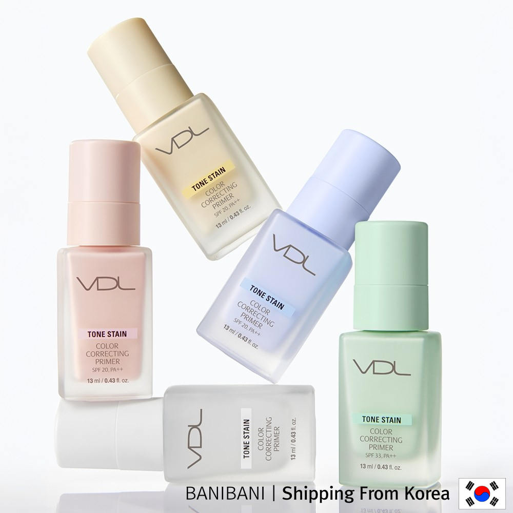 VDL Tone Stain Color Correcting Primer 30ml (5 สี)