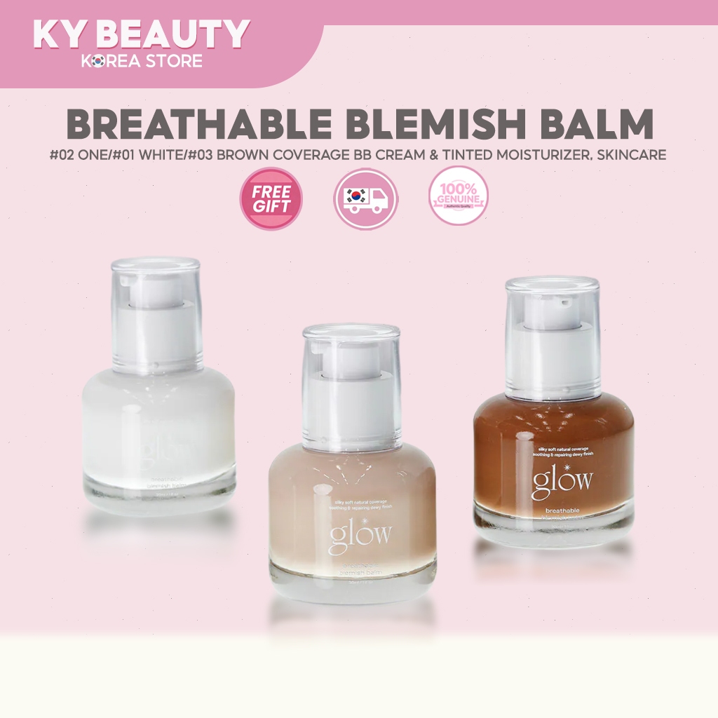 GLOW Breathable Blemish Balm 30ml - บีบีครีม & ทินท์มอยส์เจอร์ไรเซอร์