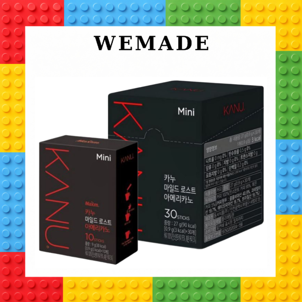 [KANU] Mild Roast Americano Mini / 10T, 30T / Americano, Coffee Stick