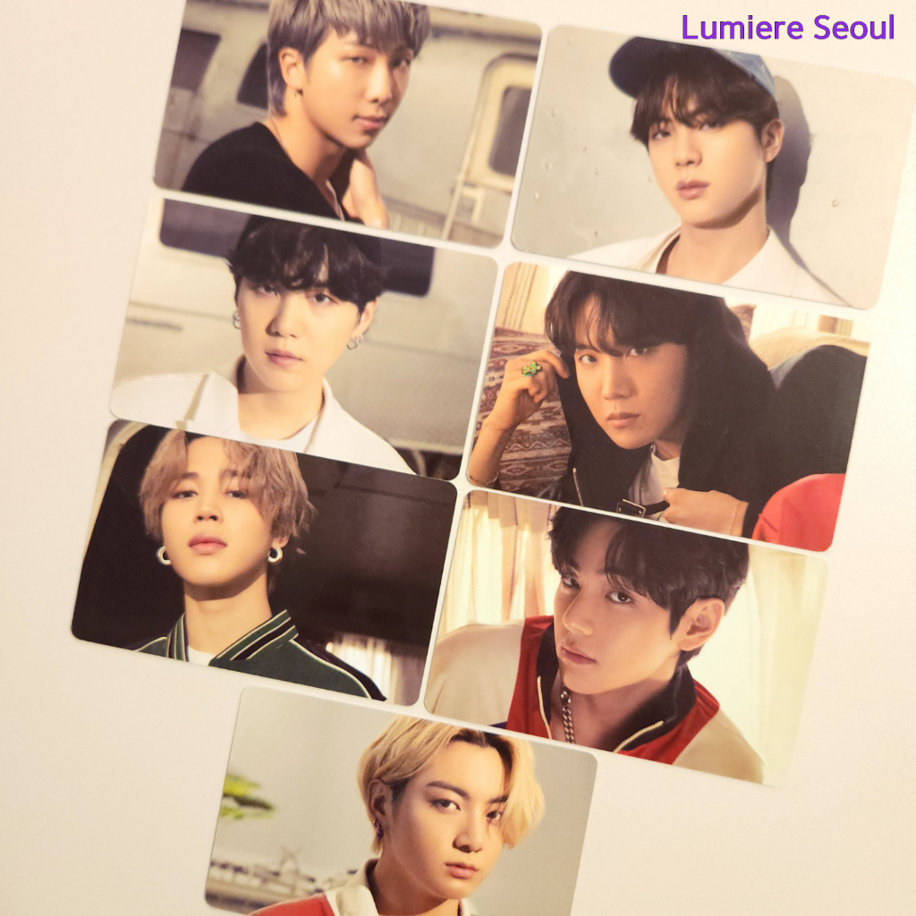 [หายาก] BTS 2021 อัลบั้มญี่ปุ่นที่ดีที่สุด Weverse Shop Benefit Photocard (A–G)