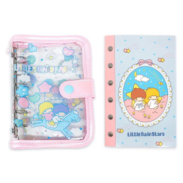 สต็อกพร้อม | Sanrio Little Twin Stars Wishcore Binder, โน๊ตบุ๊คสําหรับสติกเกอร์เลือกตัวเลือก
