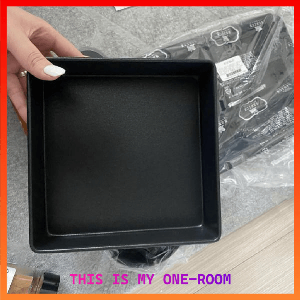 B&C MARKET Square Baking Pan Non-Stick Teflon Coated Cake Mold Brownie Pan Castella เค้กเตาอบถาด 4 ข