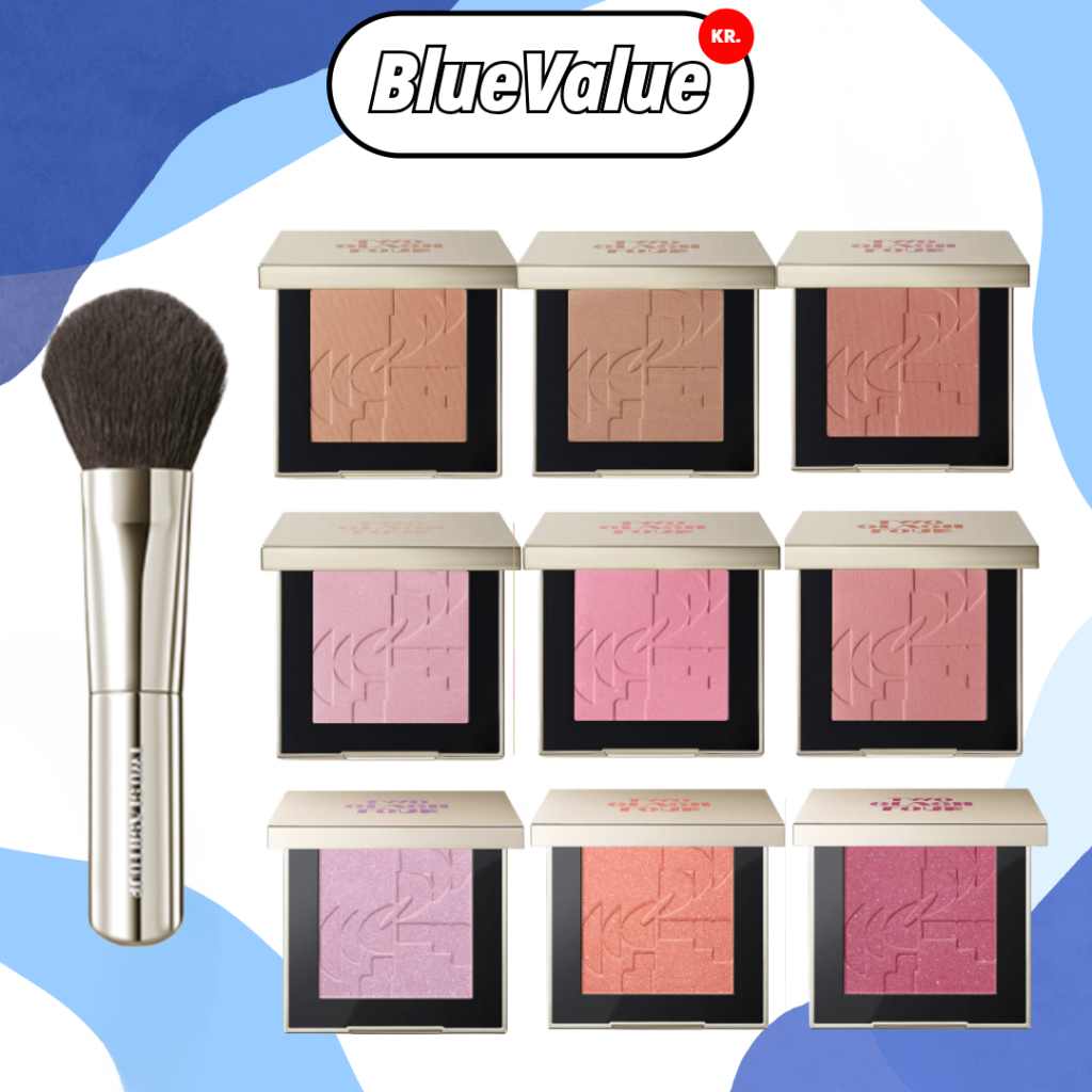 [ TWO SLASH FOUR ] TWO SLAll Over Face Blush - (9 สี) ชุดแปรง 5.5g