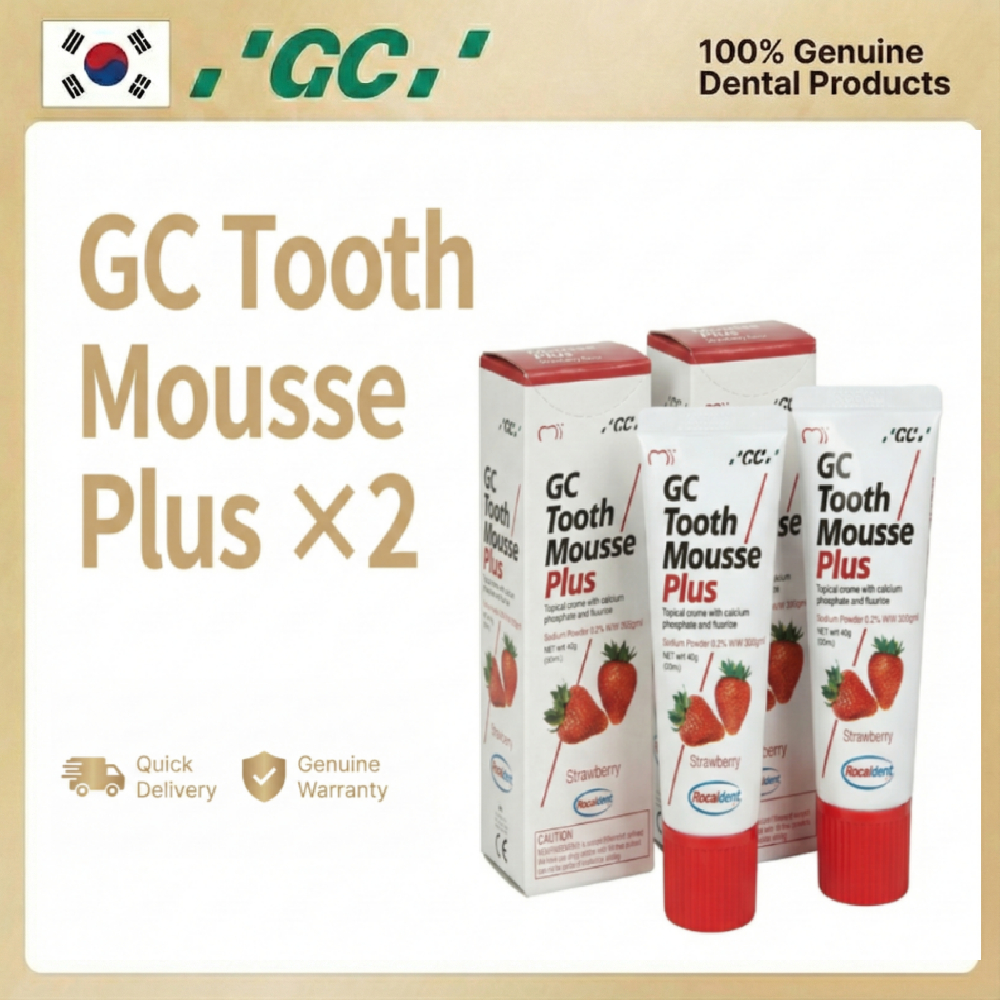 GC Tooth Mousse & Plus Strawberry 2-Tube Value Set 40g x 2 ของแท้จากญี่ปุ่น