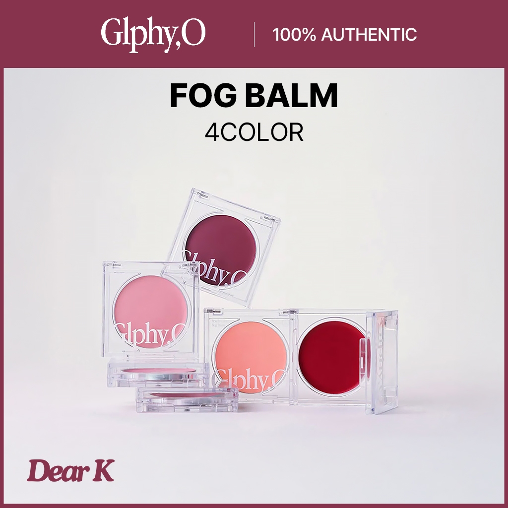 [GLPHY O] Fog Balm – Soft Blur Lip Balm 3.2g | 4 สี