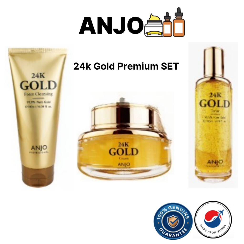 Anjo 24K Gold Skincare Set