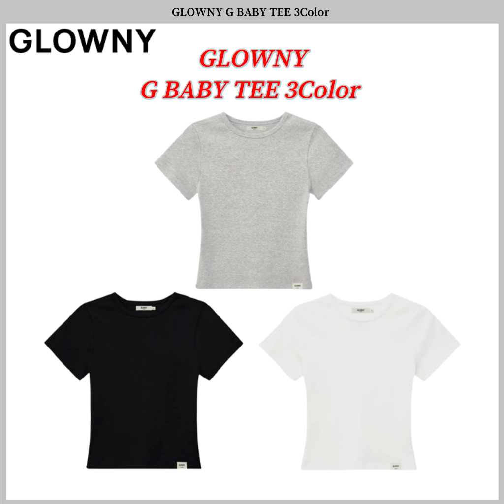GLOWNY G BABY TEE 3 สี