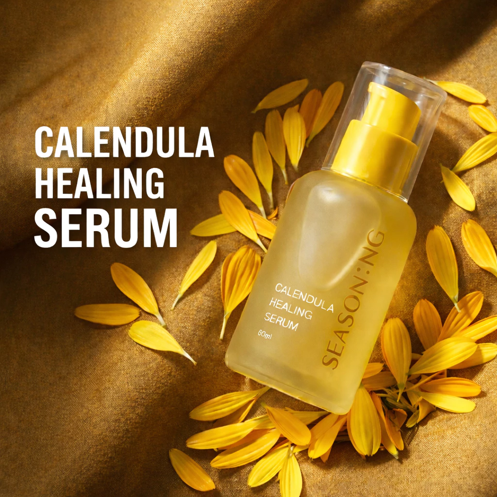 SEASON:ING Calendula Serum 50ml Adenosine Ceramide