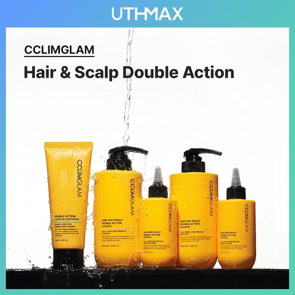 [CCLIMGLAM OFFICIAL] Hair & Scalp Double Action Care Series (แชมพู / ทรีทเมนท์ / ครีมนวดผมลีฟอิน)