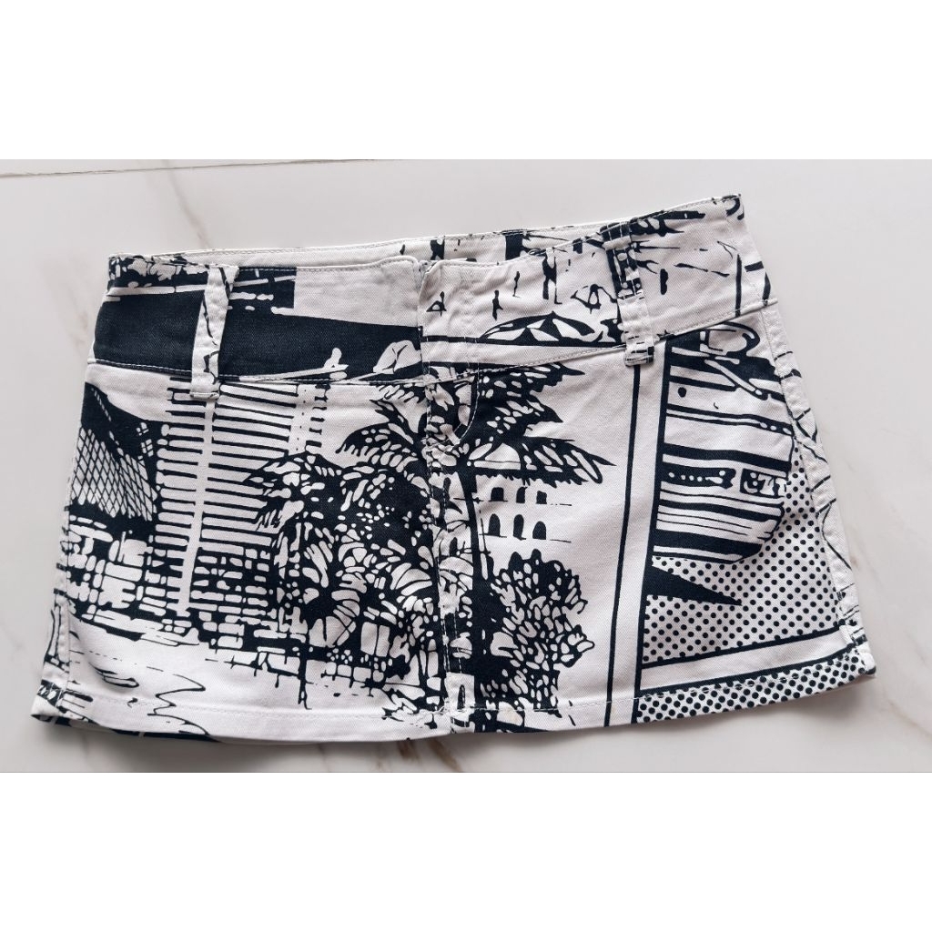 ZARA MINI SKIRT TRF LP 74-76CM กางเกงยีนส์ NON-STREAM