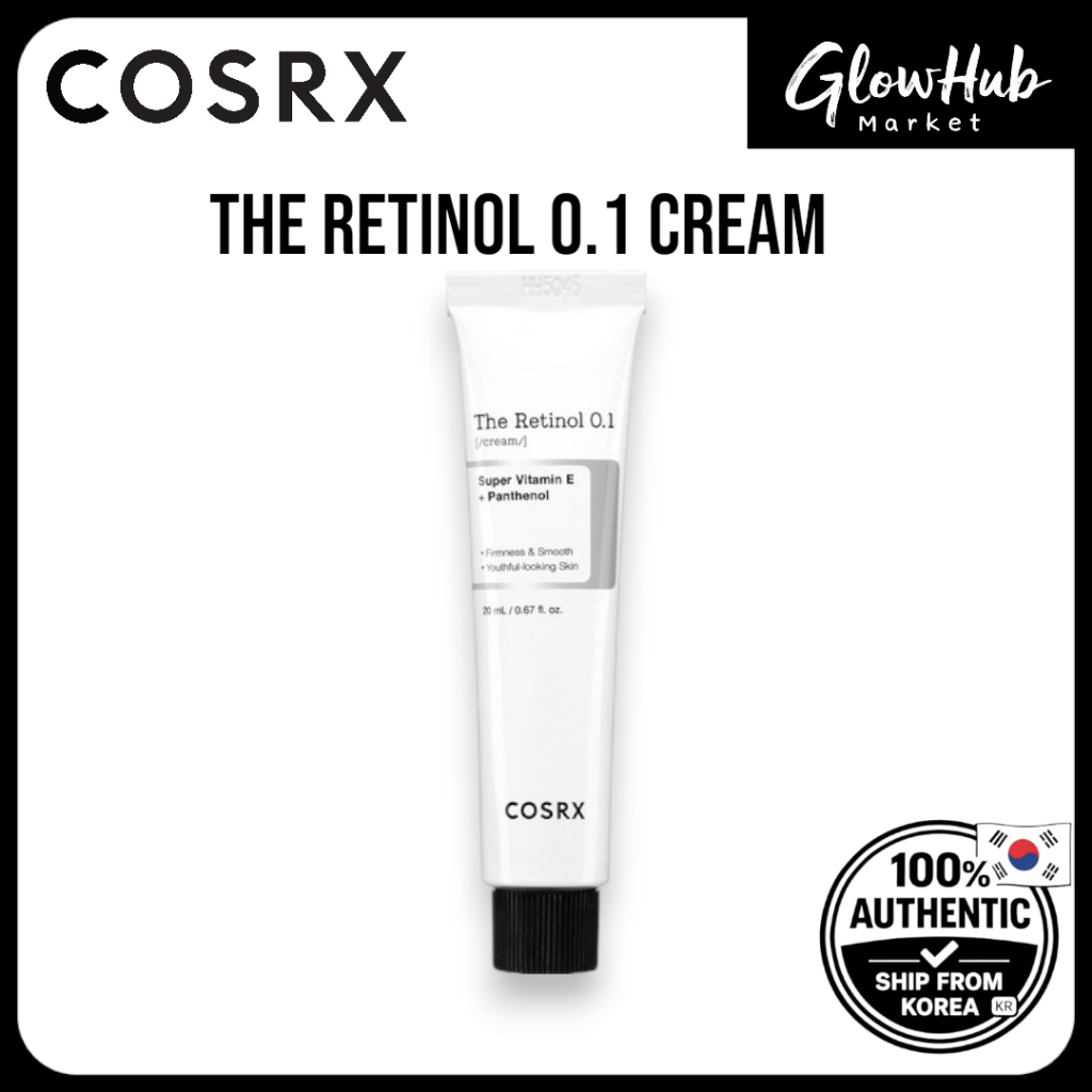 COSRX The Retinol 0.1 Cream 20ml – COSRX Retinol Cream | ครีมบํารุงริ้วรอย