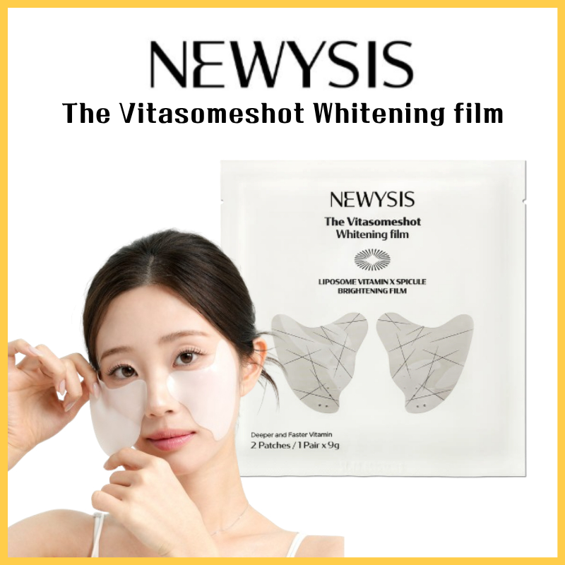 [NEWYSIS] Vitasome Shot Whitening Film Mask Brightening Tone-Up Glow Skin Care