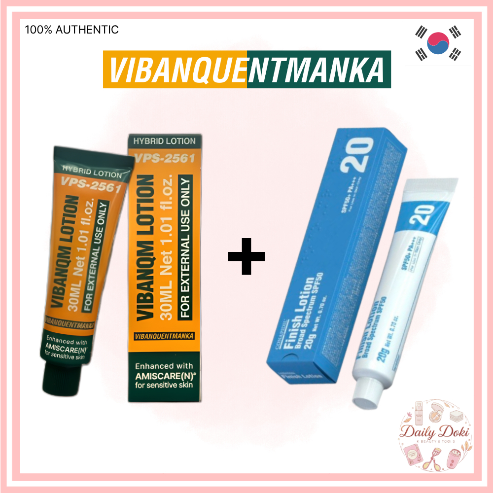 [VQM] PHYTOCIN V2 Vibanquentmanka Lotion 30ml + Finish Lotion 20g SPF50+ PA++++ Set