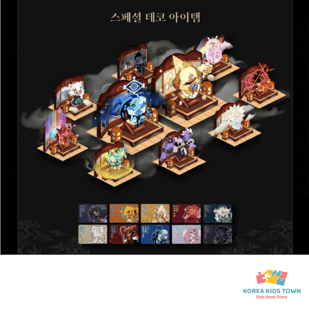 Cookie Run Kingdom IN GAME Decor Item PHYSICAL CARD พร้อมโค้ด