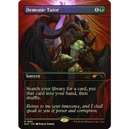 การ์ด EDH PlayTest - ผู้ฝึกสอนปีศาจ (สีดํา)
