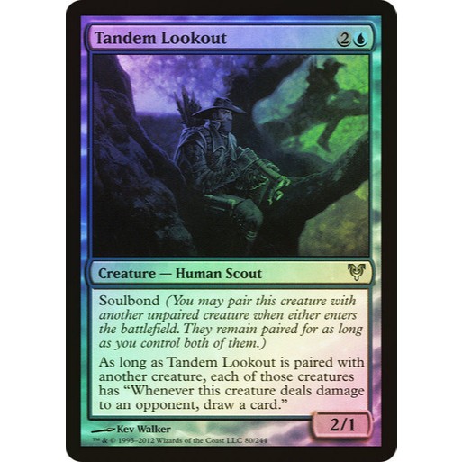 การ์ด EDH PlayTest - Tandem Lookout (สีน้ําเงิน)