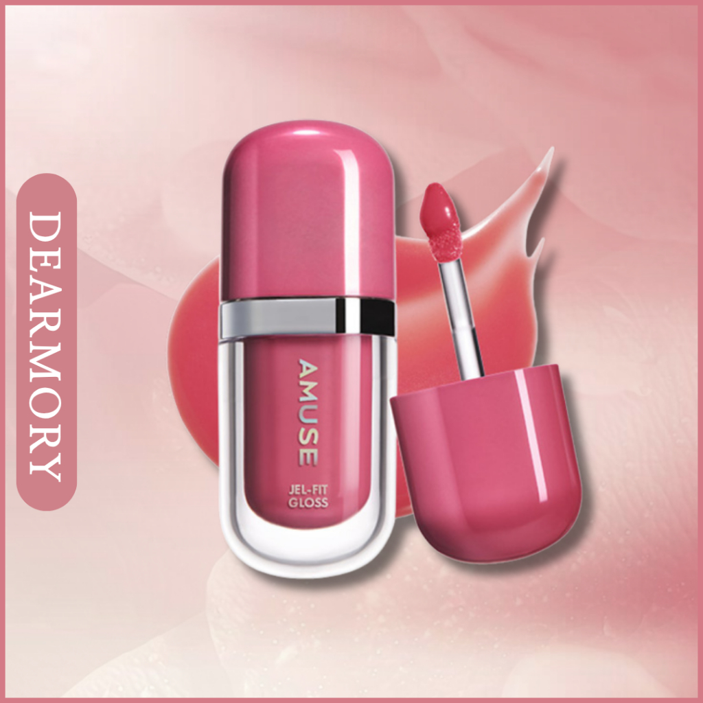 [AMUSE] Jel-Fit Gloss 3.8g | ลิปกลอส Shine | แต่งหน้าเกาหลี