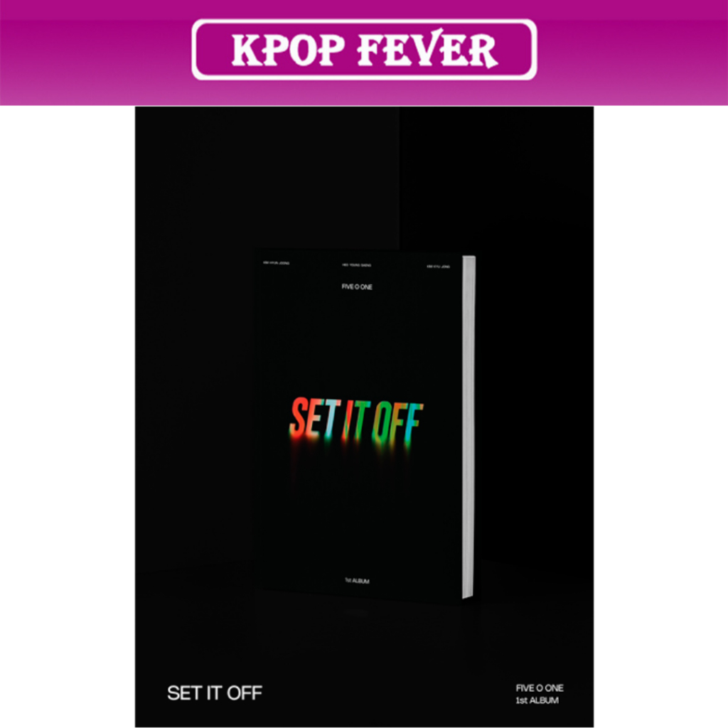 FIVE O ONE [SET IT OFF] 1st Full Album SS501