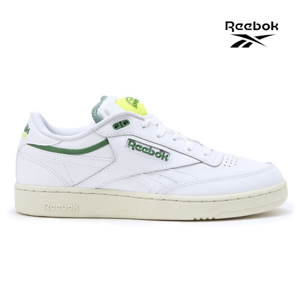 [Reebok] Club C 85 Pump Green Retro Tennis Sneakers