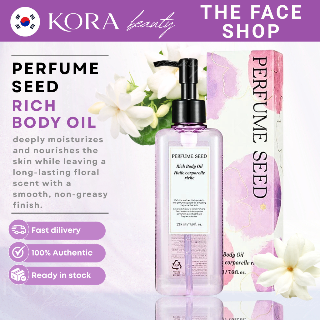 [THE FACE SHOP] น้ําหอม Seed Rich Body Oil 250ml