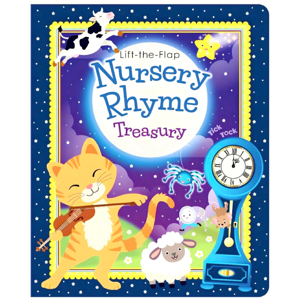 NURSERY RHYME Treasury Lift The Flap Board Book
