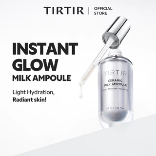 [TIRTIR] Ceramic Milk Ampoule 10ml/40ml (ผลเรืองแสงติดทนนาน Enhancing Skins Elasticity, Deep Moisturization)