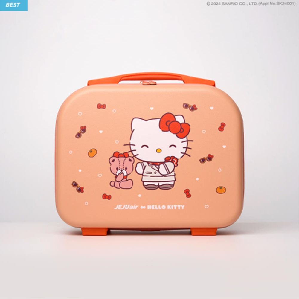 Jeju Air x Sanrio Limited Edition กระเป๋าเดินทางขนาด 12 นิ้ว Hello Kitty My Melody Kuromi Direct Kor