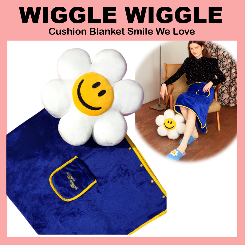 [WIGGLE WIGGLE] ผ้าห่มเบาะ Smile We Love