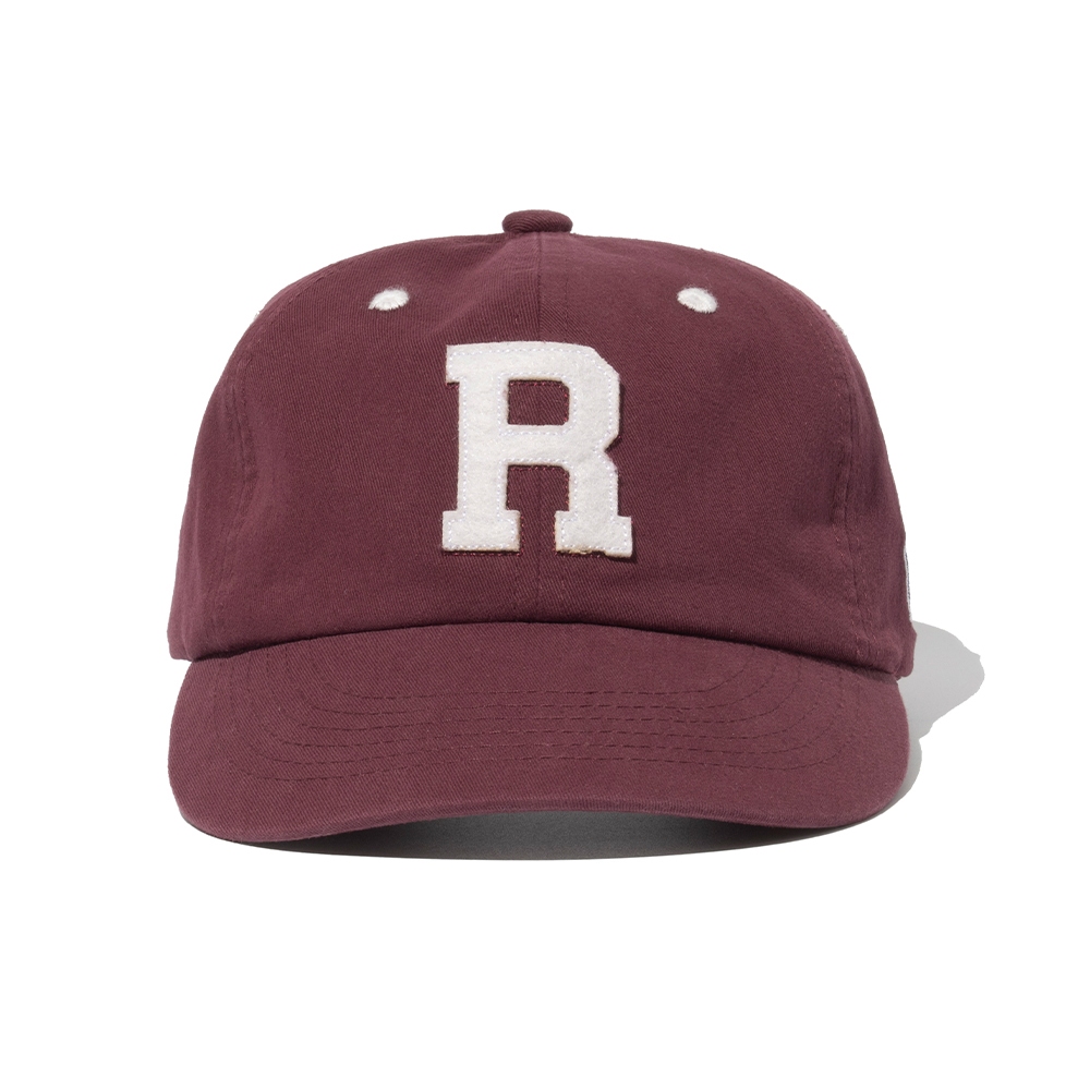 RENACTS Initial R Ball Cap Burgundy | หมวก Ivy League Heritage Classic