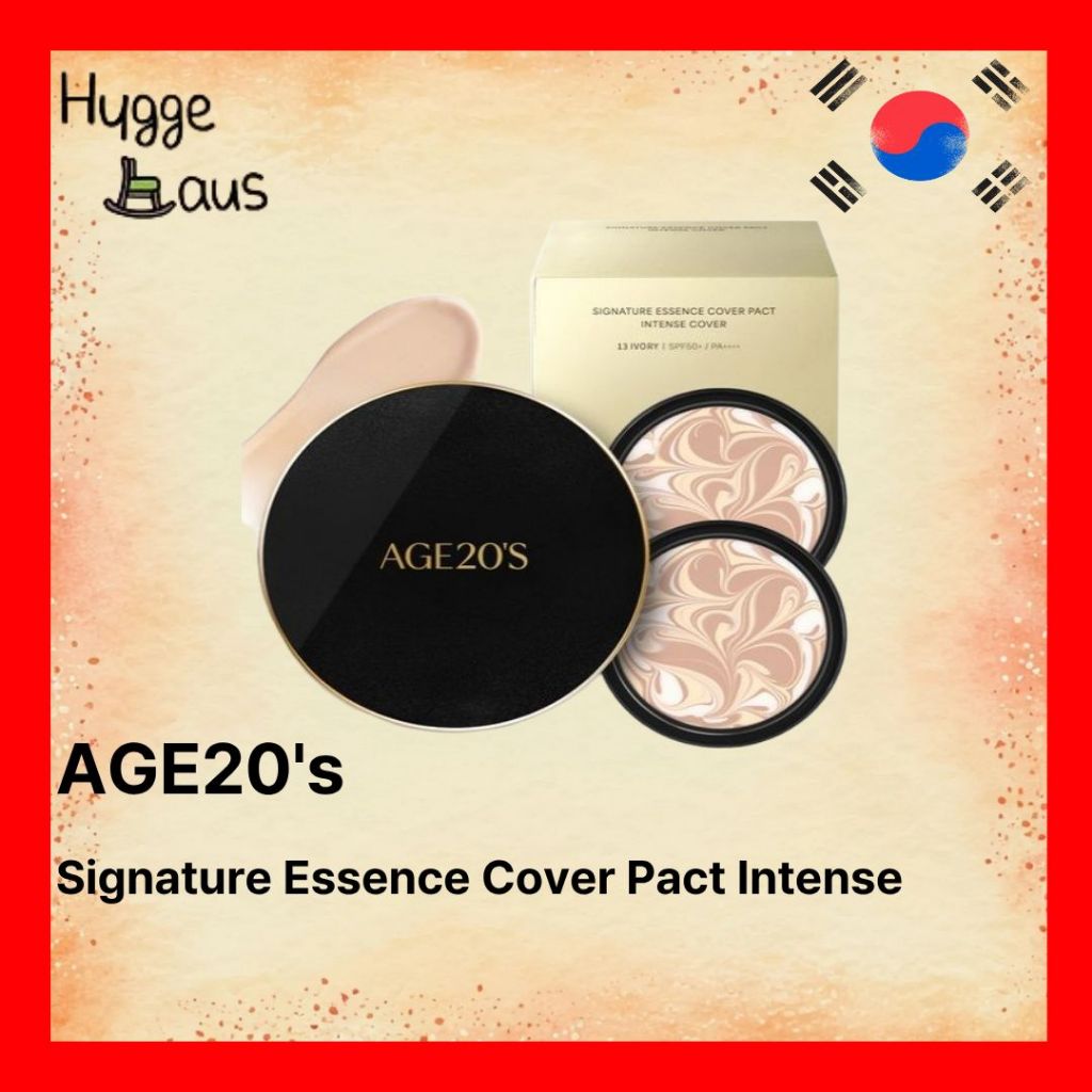 【AGE20`s】 Signature Essence Cover Pact Intense (ผลิตภัณฑ์หลัก + รีฟิล 14g x 2)