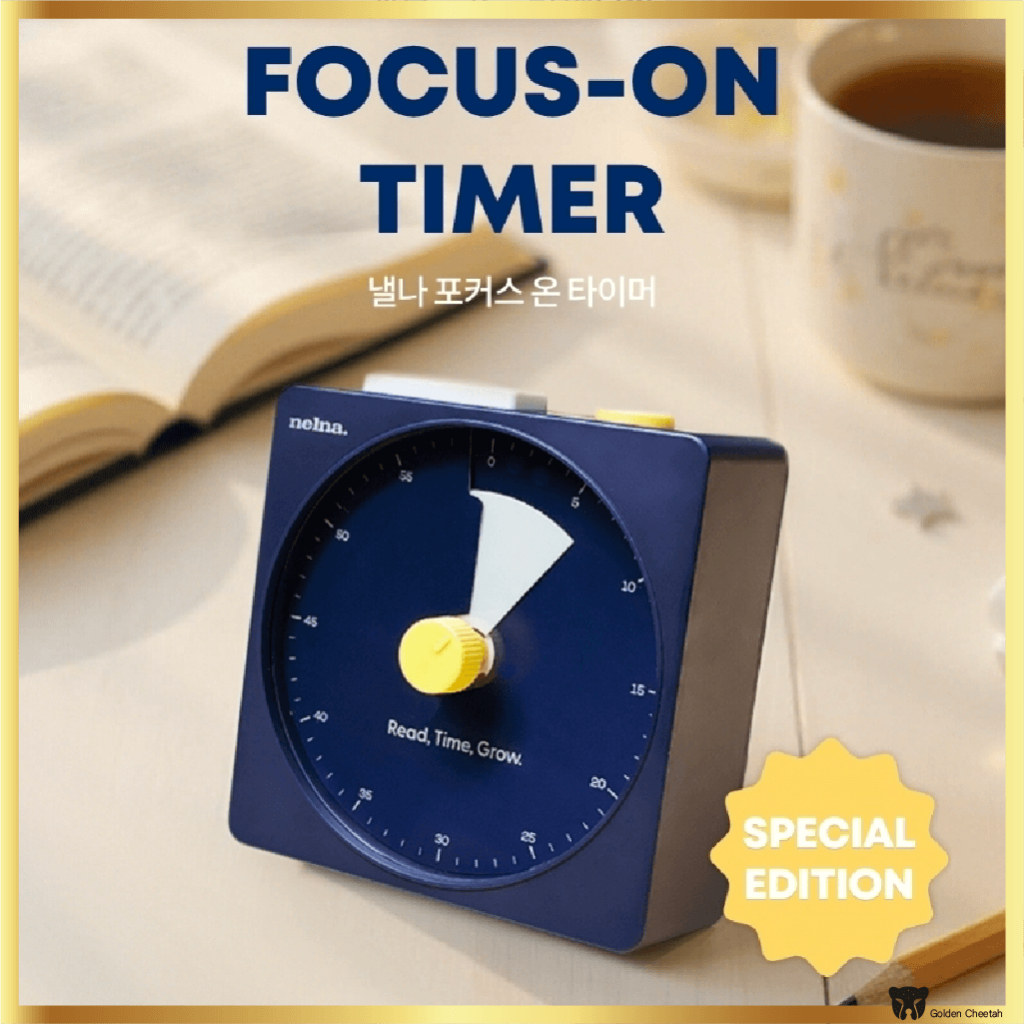 NELNA Focus On Timer Pomodoro Study Timer 6 สี