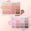 WAKEMAKE Soft Blurring Eye Palette 16 สี 14g | 08 Candy Coral Blurring / 17 Lime Crush Blurring / 27