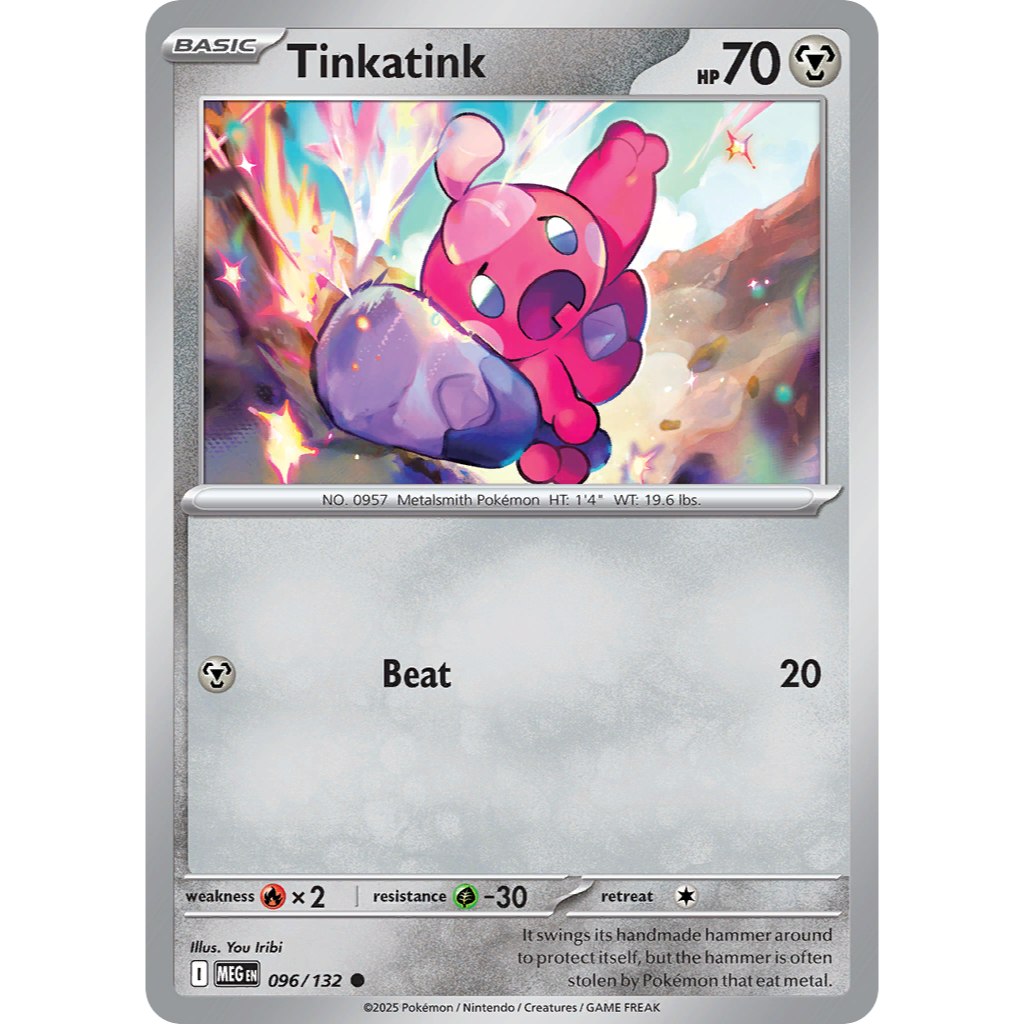 [Pokemon TCG] [Mega Evolution: Mega Evolution] Common & RH Tink
