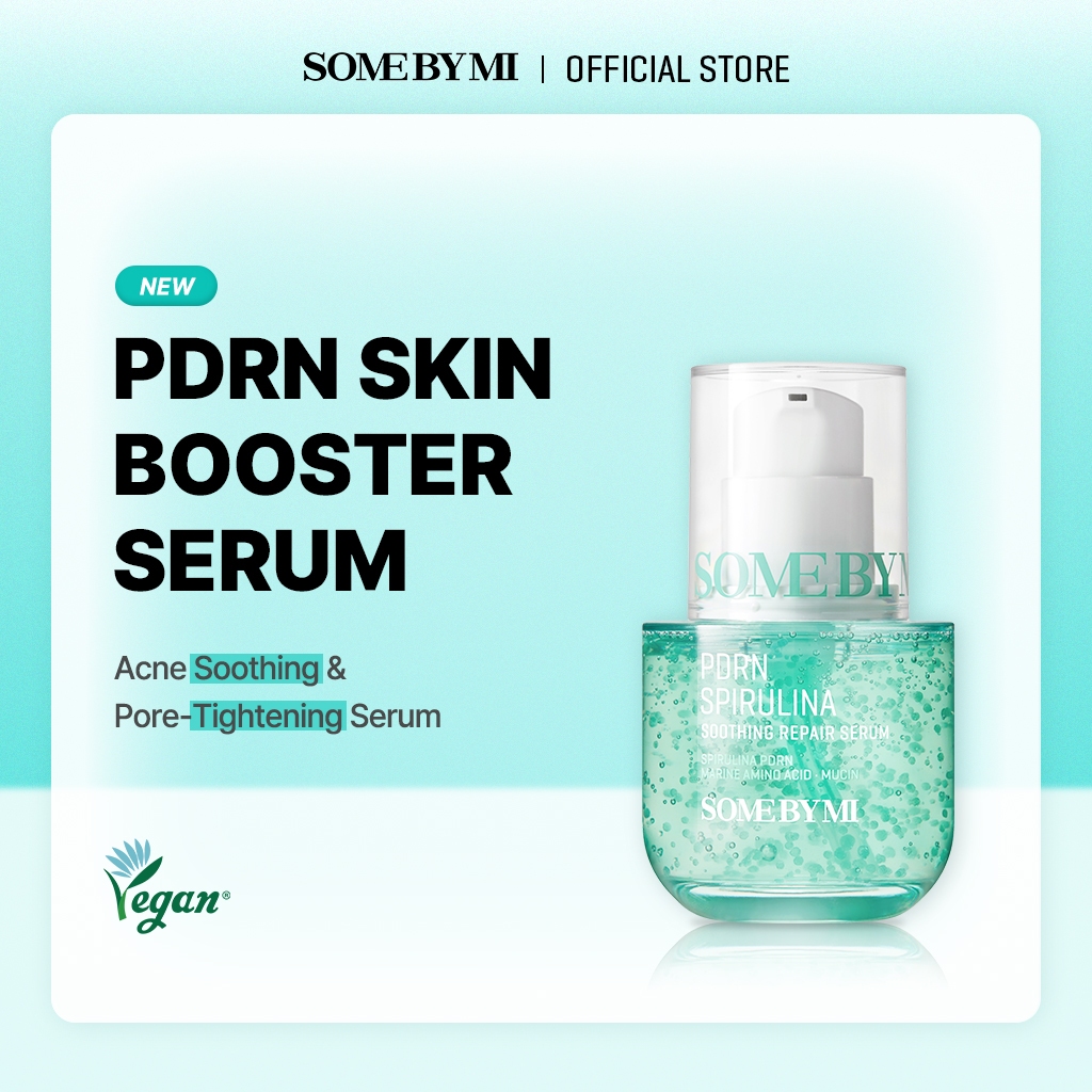 [NEW] SOME BY MI PDRN Skin Booster Serum 50ml, Acne Soothing & Pore-Tightening Serum