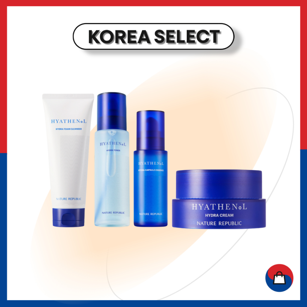 [NATURE REPUBLIC] Hyathhenol Hydra Skin Care Line (โทนเนอร์ / เอสเซ้นส์ / ครีม)