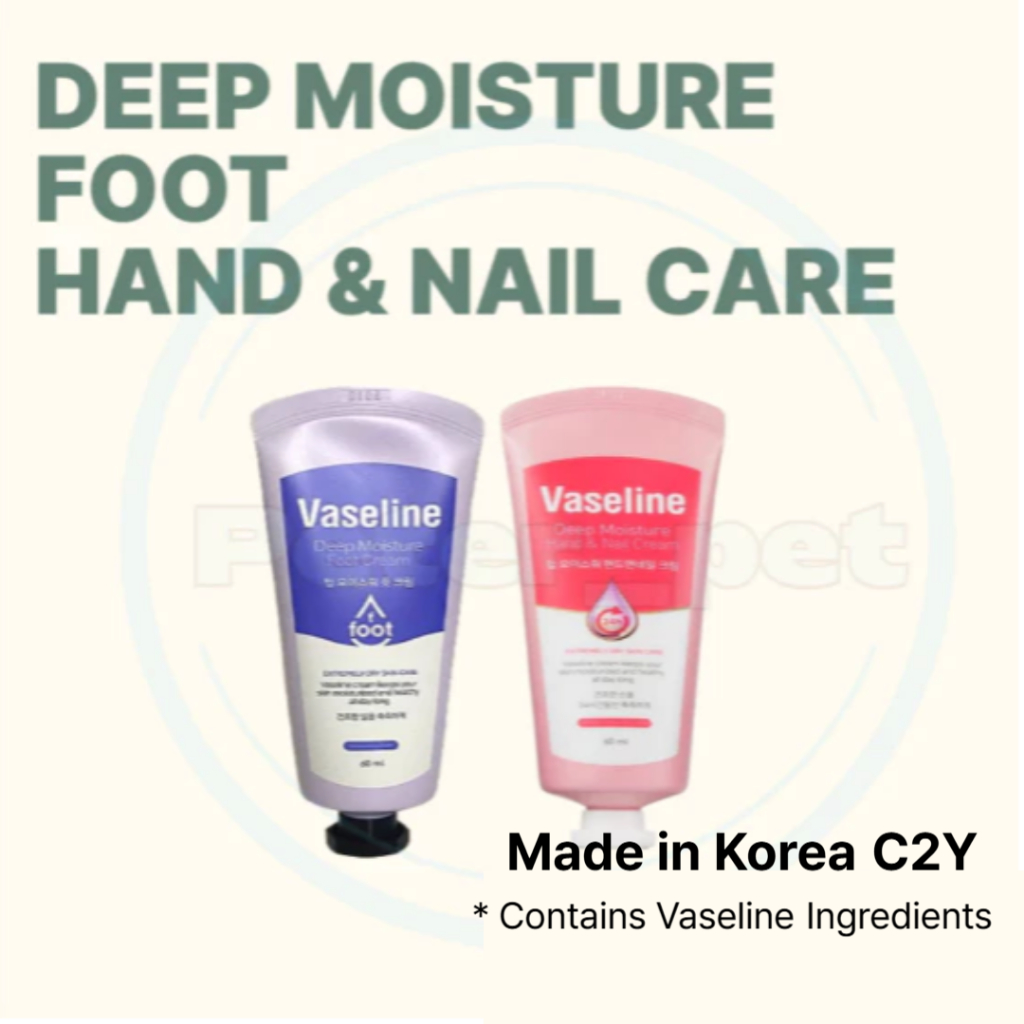 เกาหลี C2Y Deep Moisture Hand Nail & Foot Cream Deep Moisture Extremely Dry Skin Care 60ml