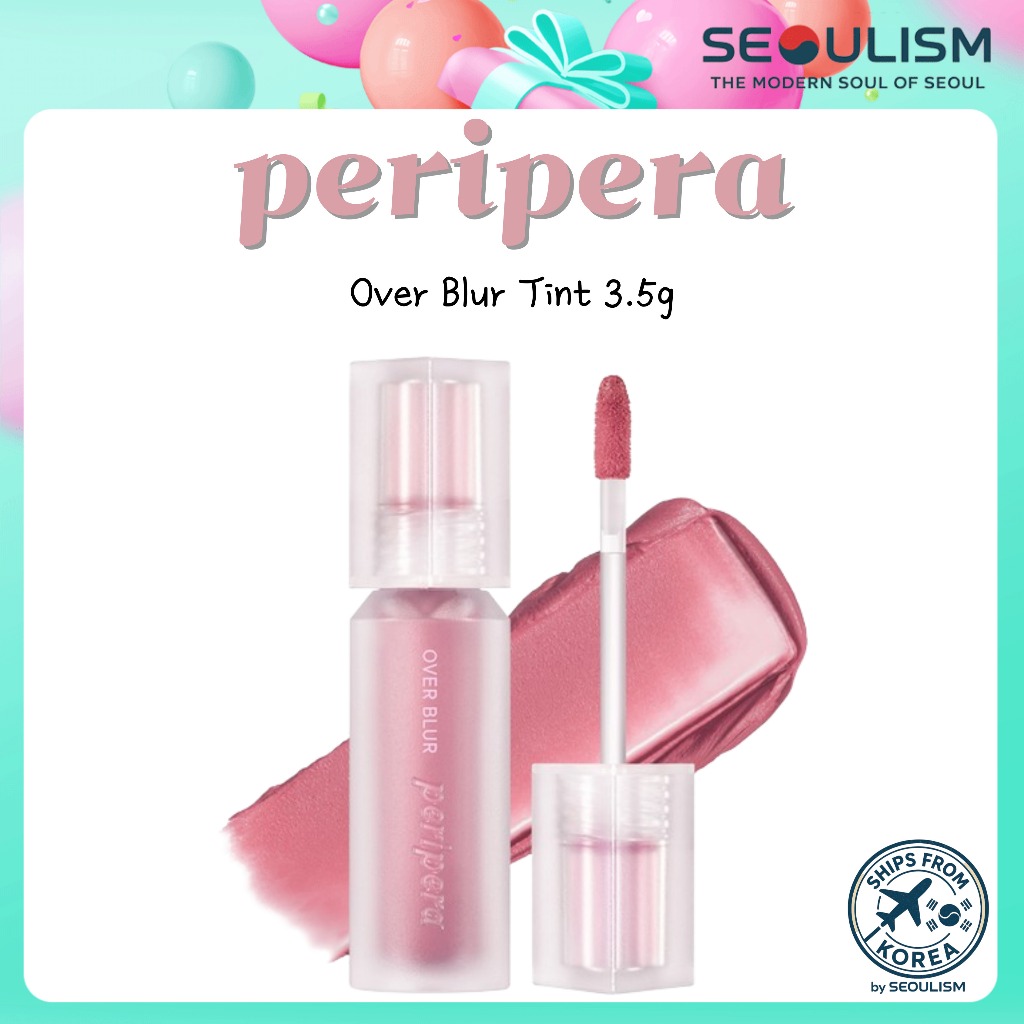 🇰🇷[PERIPERA] Over Blur Tint 3.5g | ลิปทินท์ | แต่งหน้าเกาหลี