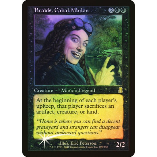 การ์ด EDH PlayTest - Braids, Cabal Minion (สีดํา)