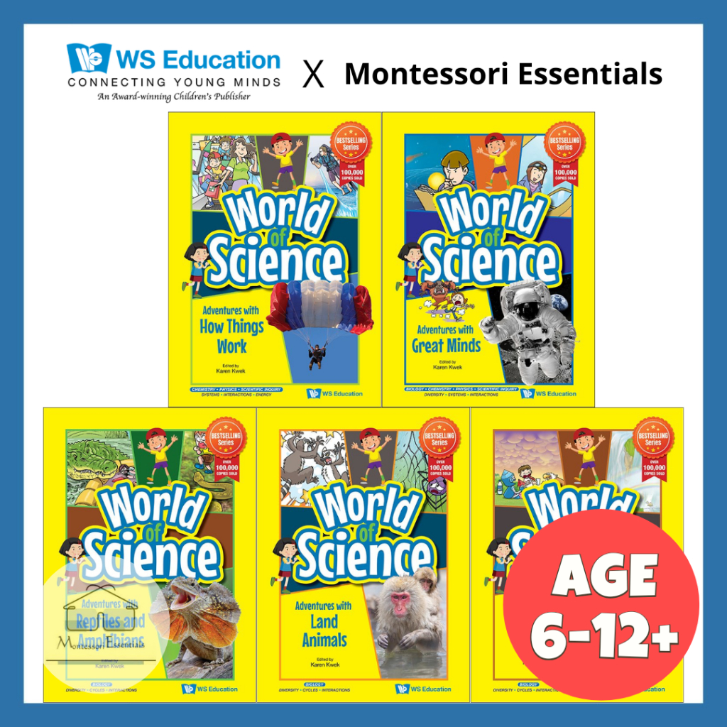 WS E - World of Science Set 2 Single Books Children Science Book Age 6-12