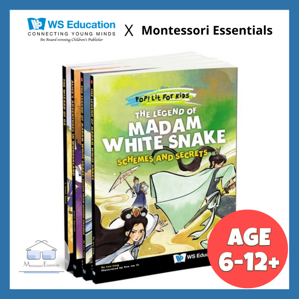 WS E - ยอดนิยม! Lit for Kids (ครบชุด 8) (4 เล่ม) หนังสือเด็กอายุ 6-12 Pop! Lit สําหรับเด็ก