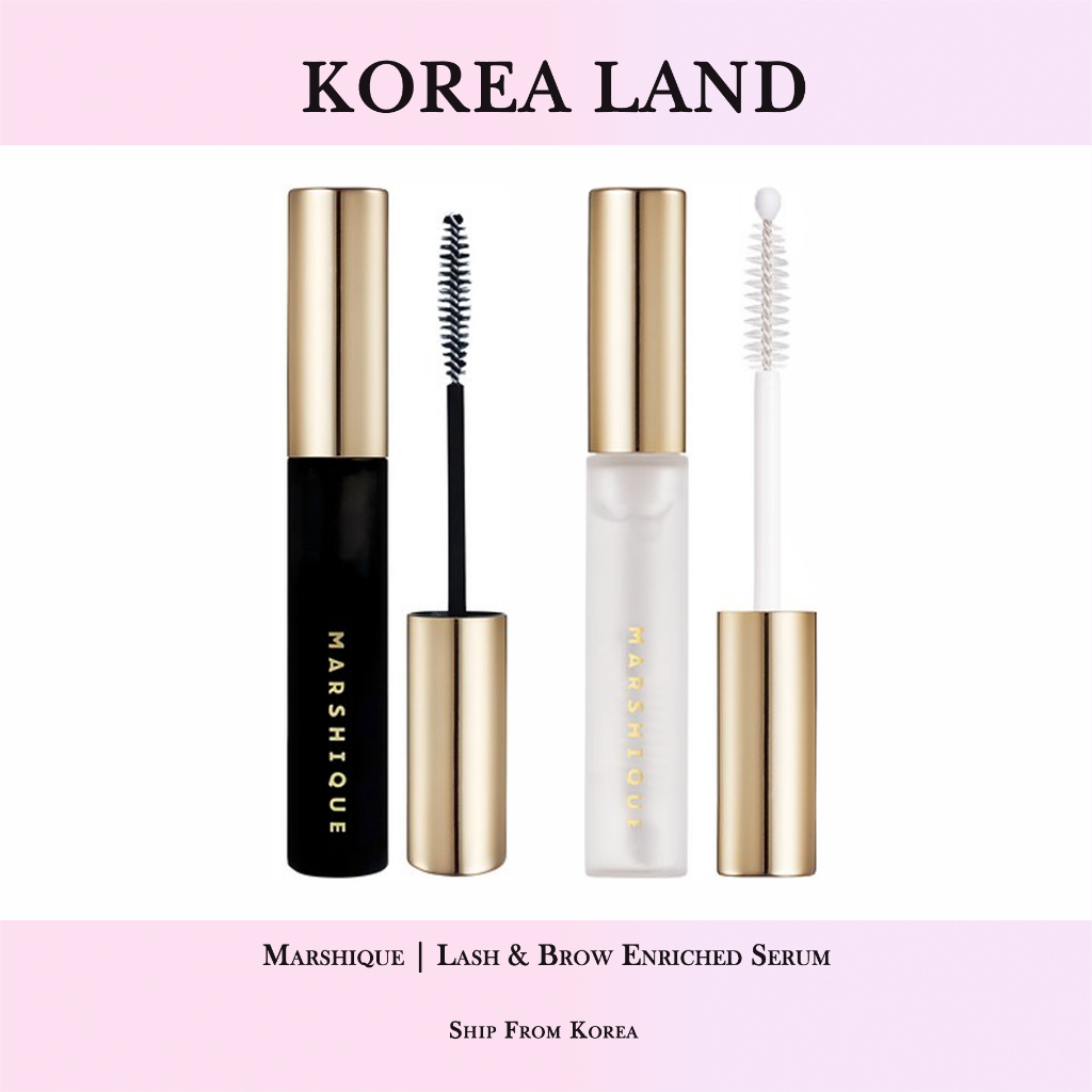 มาเชอรี่ | Lash & Brow Enriched Black Serum / Transparent Serum (7.5ml)