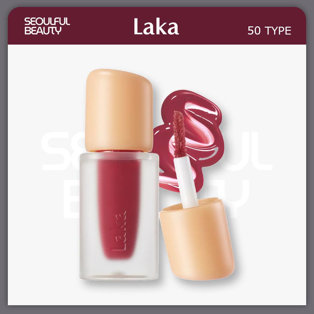 [Laka] Mini Fruity Glam Lip Tint 1.9g - 50 สี