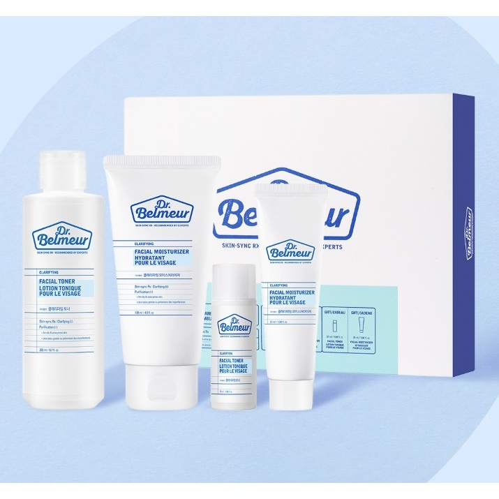 The Face Shop Dr.Belmeur Clarifying Skincare Set