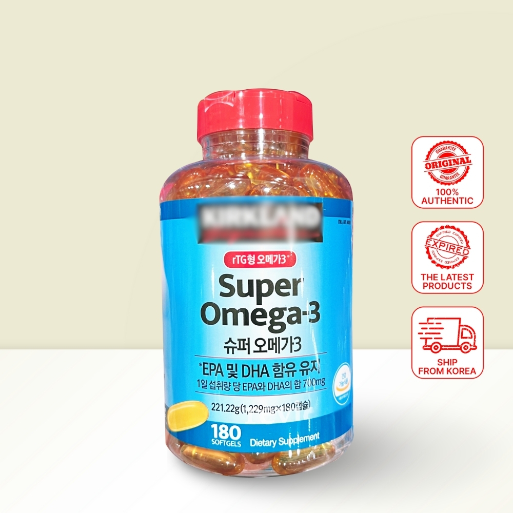 ซอฟท์เจลน้ํามันปลาโอเมก้า-3 พรีเมี่ยม 180ct | อาหารเสริมโภชนาการประจําวัน