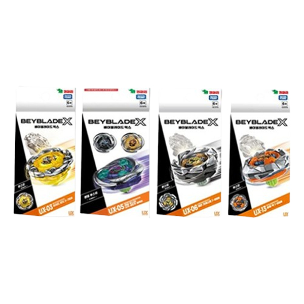 [Beyblade X] UX SeriesUX-03 / UX-05 / UX-06 / UX-13 Korean Spinning TopKids Toy
