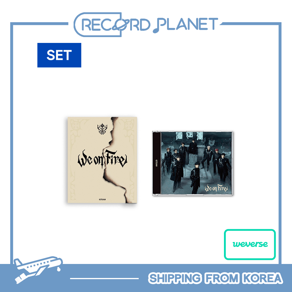 [POB] &TEAM [We on Fire] LIMITED EDITION + STANDARD EDITION (SET)