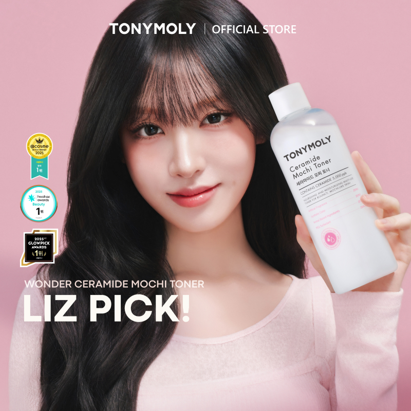 TONYMOLY Wonder Ceramide Mochi Toner Hyaluronic Acid Hydrating Skin Care