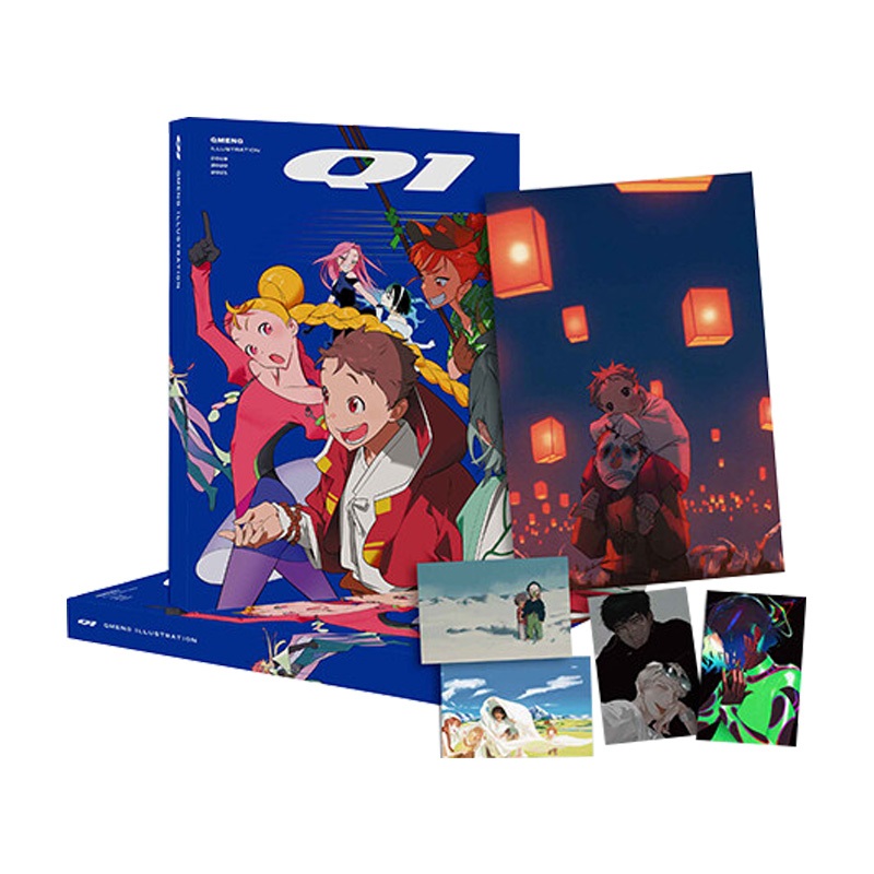 [ฉบับเกาหลี] ARTBOOK: Q.1 โดย QMENG – Alien Stage Art Director (หนังสือภาพประกอบ / ศิลปะตัวละคร / หน